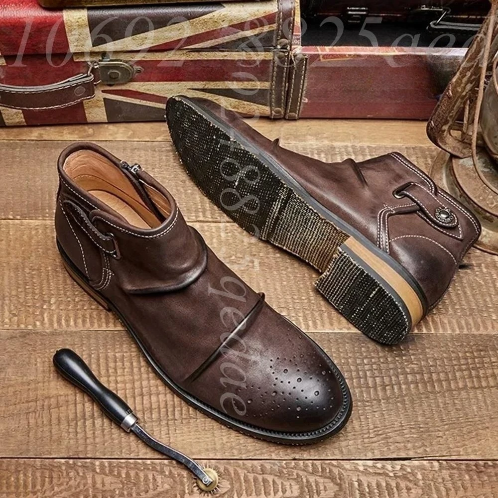 أحذية رجالية رسمية برباط وسحاب - مراجعة Formal Men Daily Wear Footwear وسعره