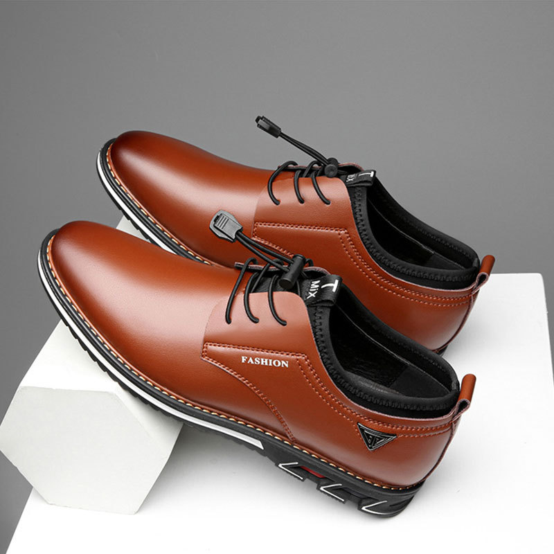 أحذية رجالية جديدة من الجلد ال - مراجعة Men Formal Wear With Sneakers وسعره