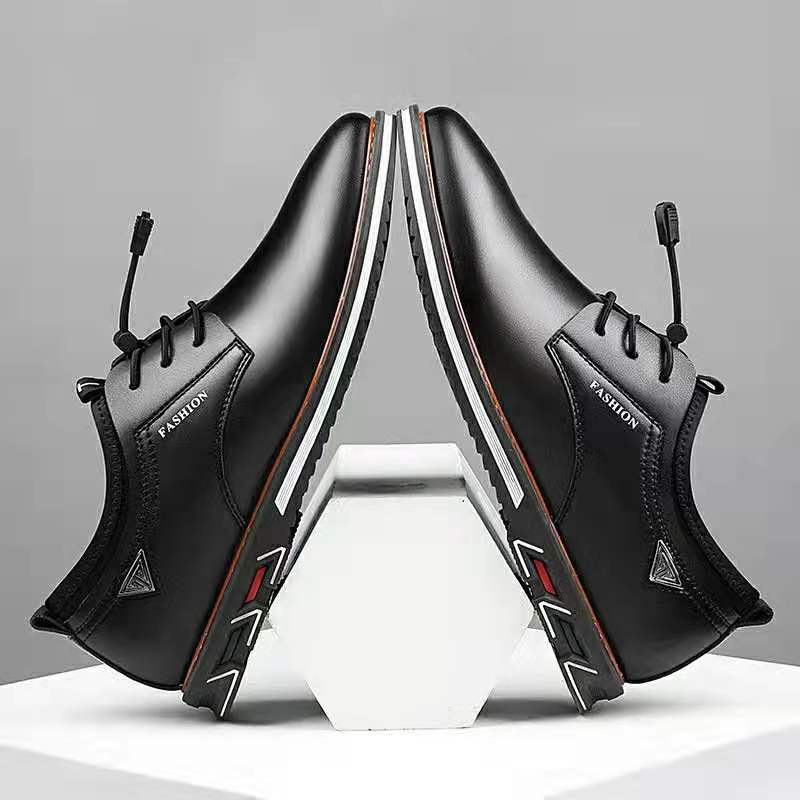 أحذية رجالية جديدة من الجلد ال - مراجعة Men Formal Wear With Sneakers وسعره