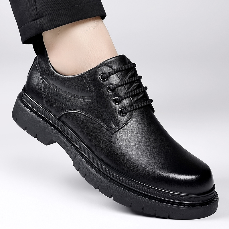 أحذية رجالية جلدية مريحة للارت - مراجعة Formal Men Daily Wear Footwear وسعره