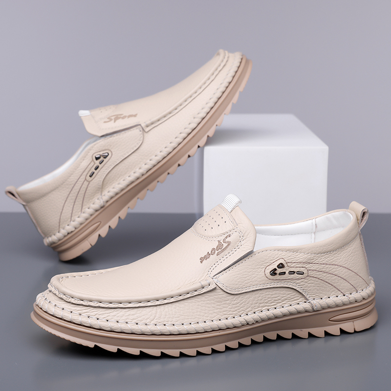 أحذية جلدية رجالية أنيقة من جل - مراجعة Men Formal Wear Summer وسعره