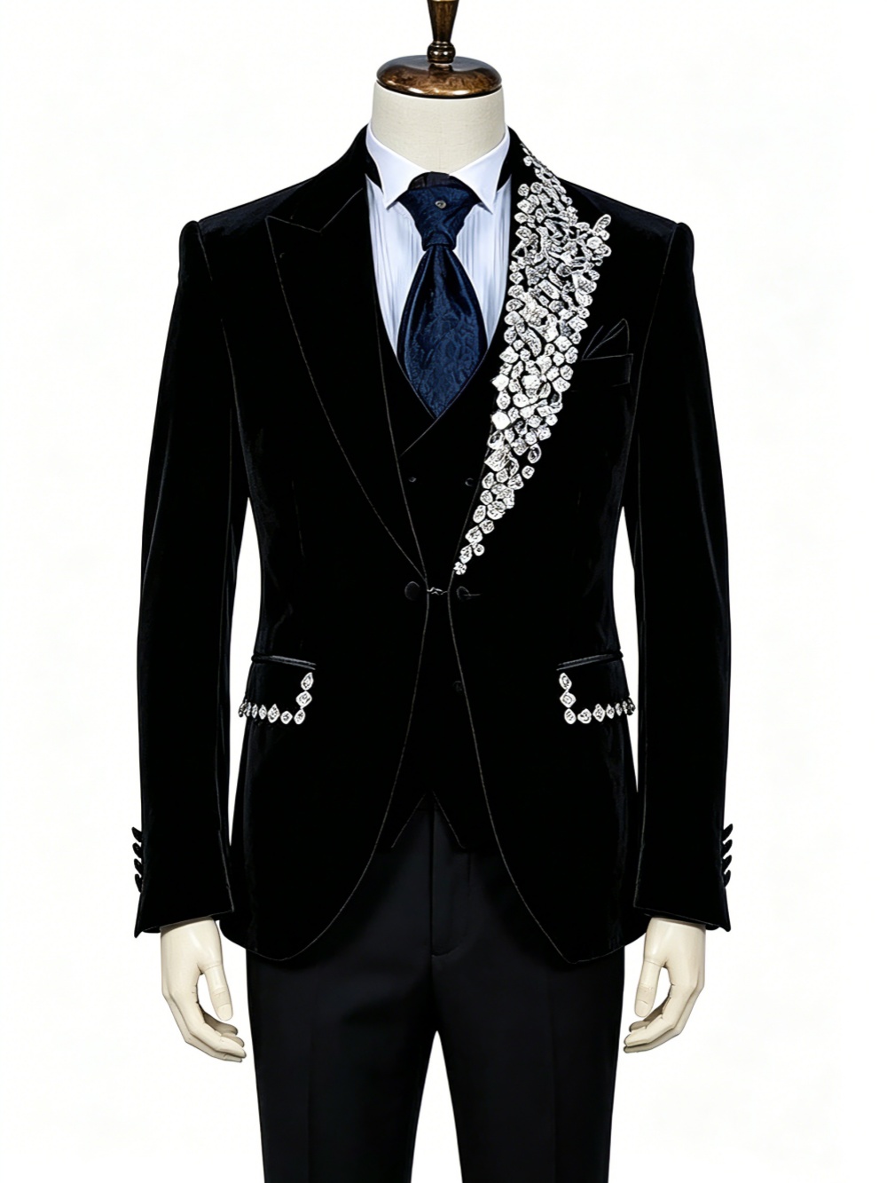 بدلة زفاف رسمية من قطعتين من ا - مراجعة Formal Wear Jersey For Men وسعره