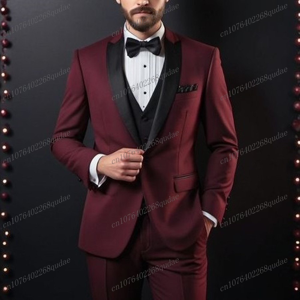 الأرجواني والأسود الرسمي الرجا - مراجعة Men Formal Wear Purple وسعره