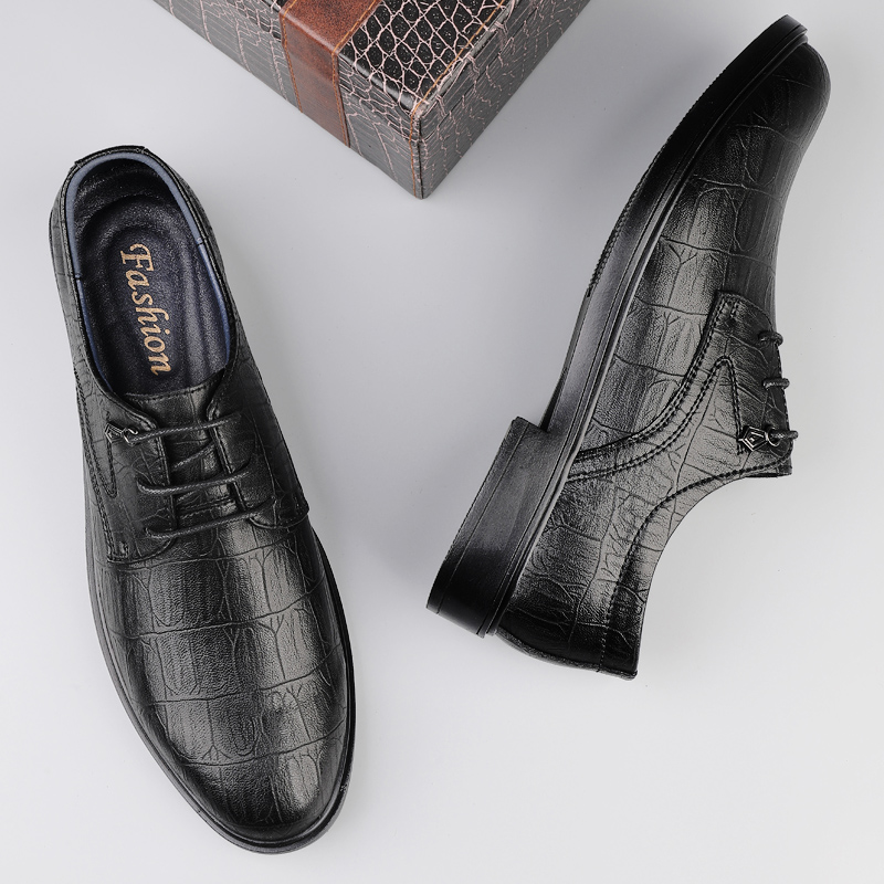 أحذية رجالية رسمية مصنوعة من ا - مراجعة Formal Men Daily Wear Footwear وسعره
