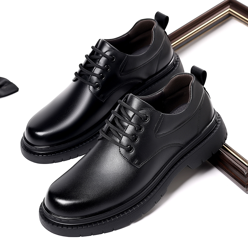 أحذية رجالية جلدية أنيقة مريحة - مراجعة Formal Men Daily Wear Footwear وسعره
