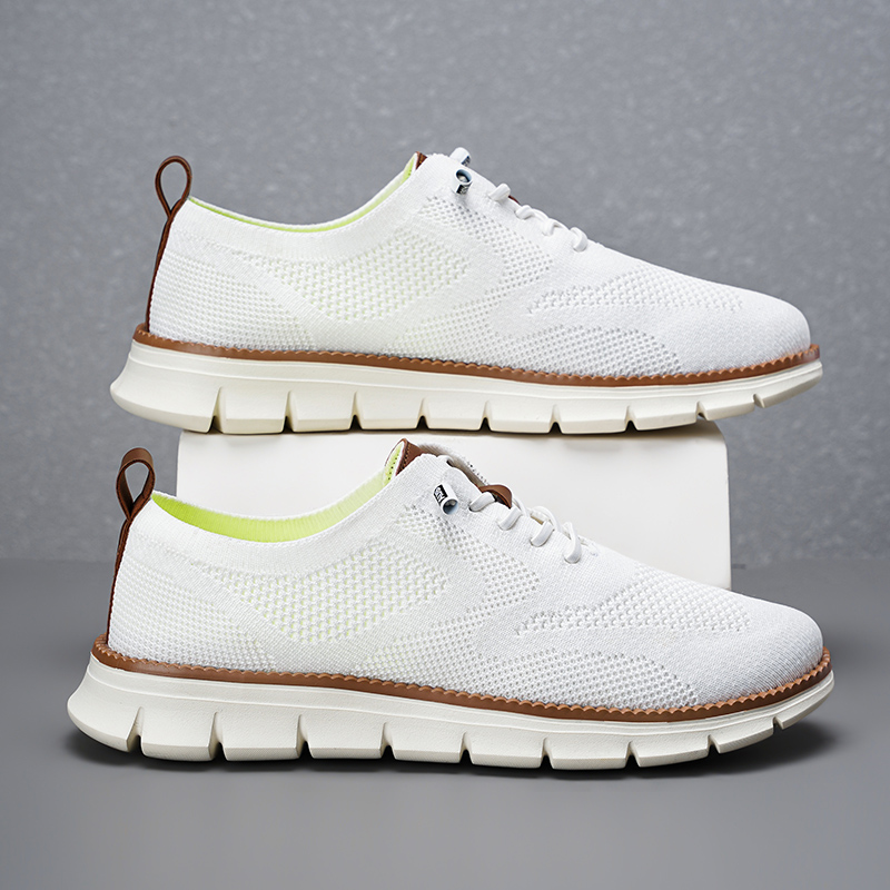 أحذية رجالية كاجوال أنيقة من ن - مراجعة Men Formal Wear With Sneakers وسعره
