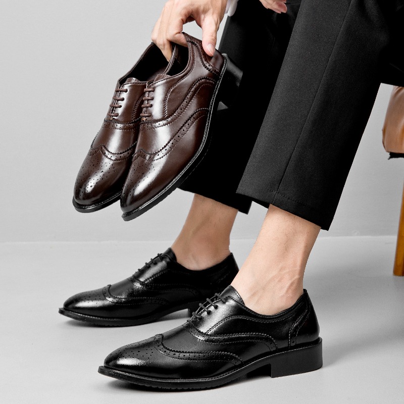 أحذية جلدية رسمية كلاسيكية للر - مراجعة Men'S Style Formal Wear وسعره