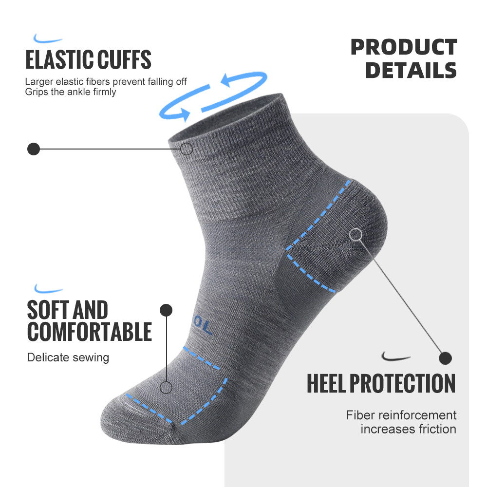 WRELS Merino جوارب صوفية ضغط ا - مراجعة Sock Garter Men وسعره