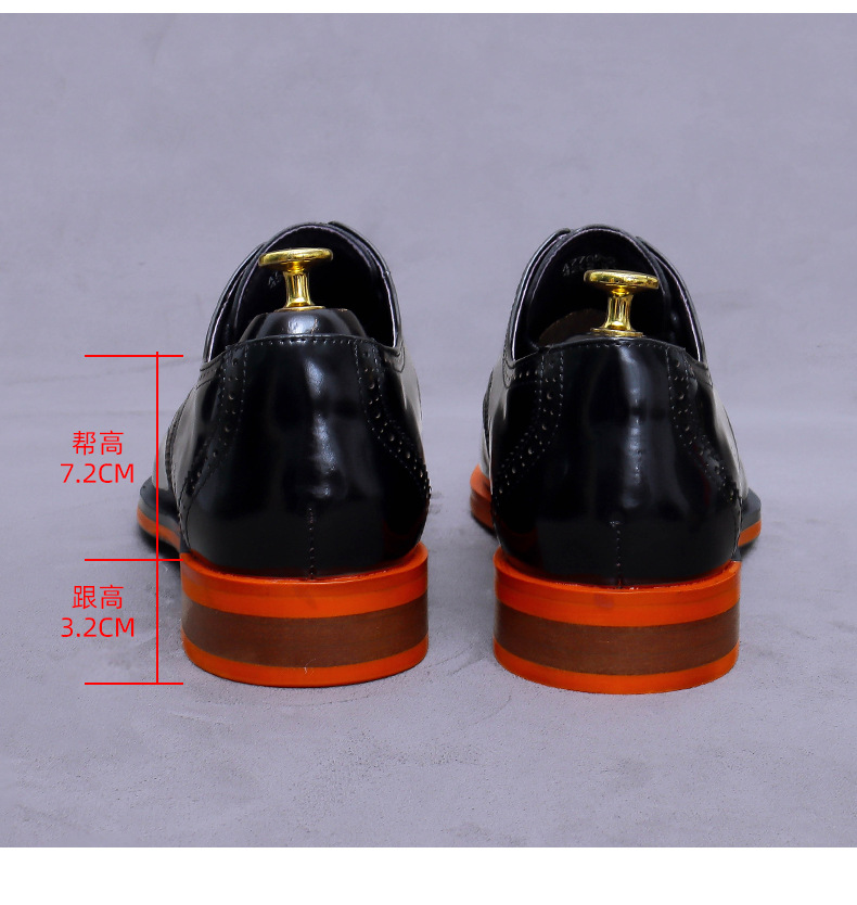 أحذية أكسفورد رجالية من الجلد  - مراجعة Formal Men Daily Wear Footwear وسعره