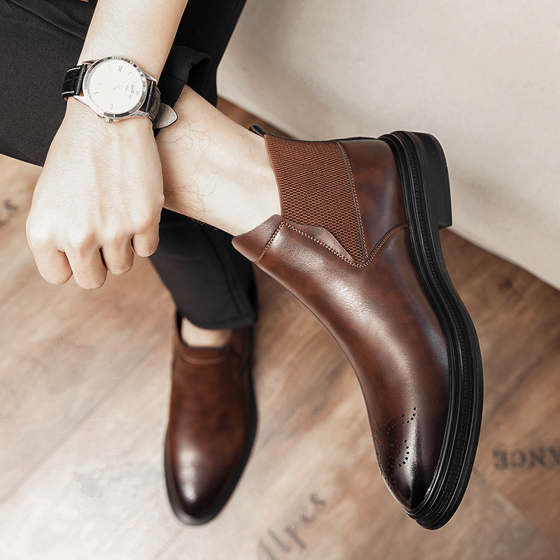 الأحذية الجلدية عالية الجودة م - مراجعة Men'S Style Formal Wear وسعره