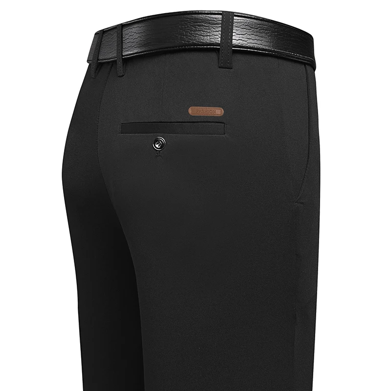 بنطلون رجالي طويل مستقيم الساق - مراجعة Men Formal Wear Summer وسعره