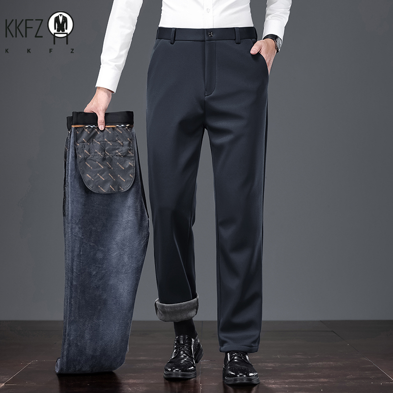 بنطلون رسمي رجالي نحيف ودافئ،  - مراجعة Men'S Formal Wear In Winter وسعره