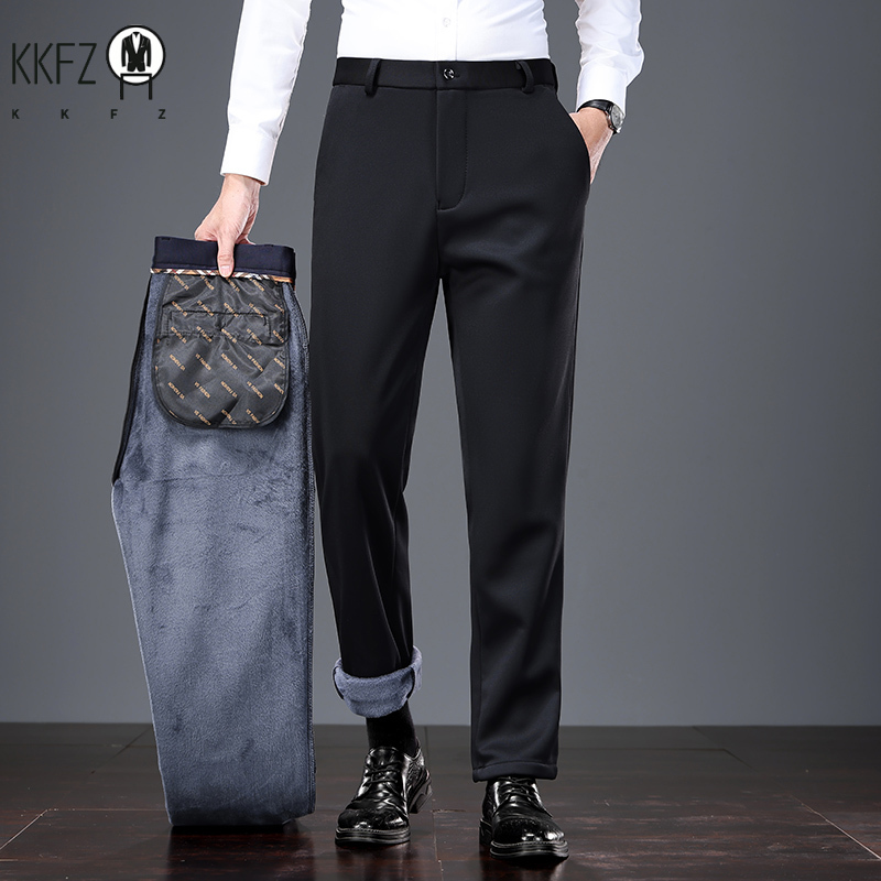 بنطلون رسمي رجالي نحيف ودافئ،  - مراجعة Men'S Formal Wear In Winter وسعره