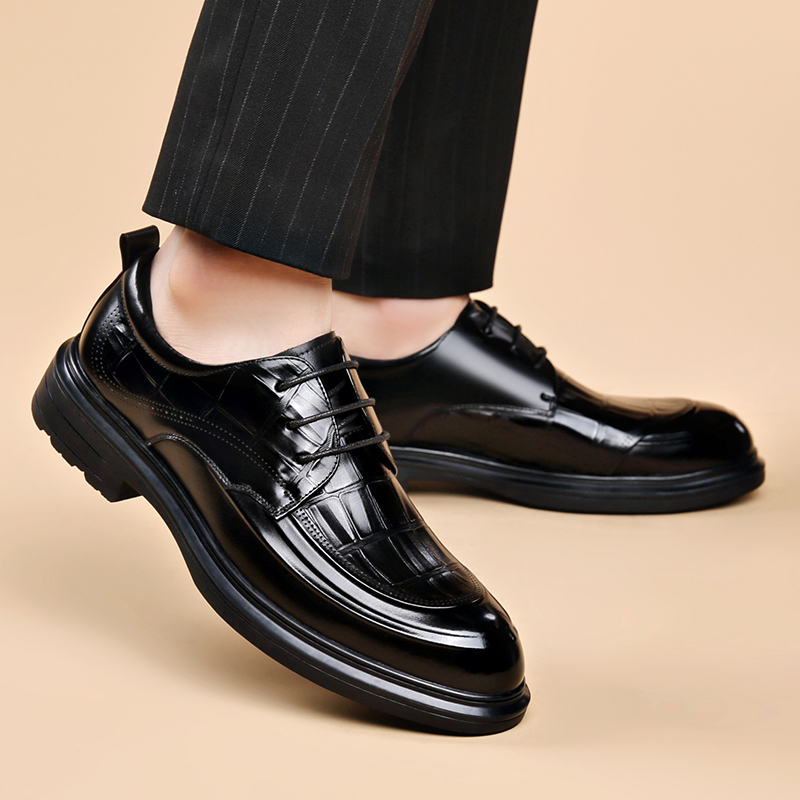 أحذية جلدية رسمية فاخرة للرجال - مراجعة Formal Men Daily Wear Footwear وسعره
