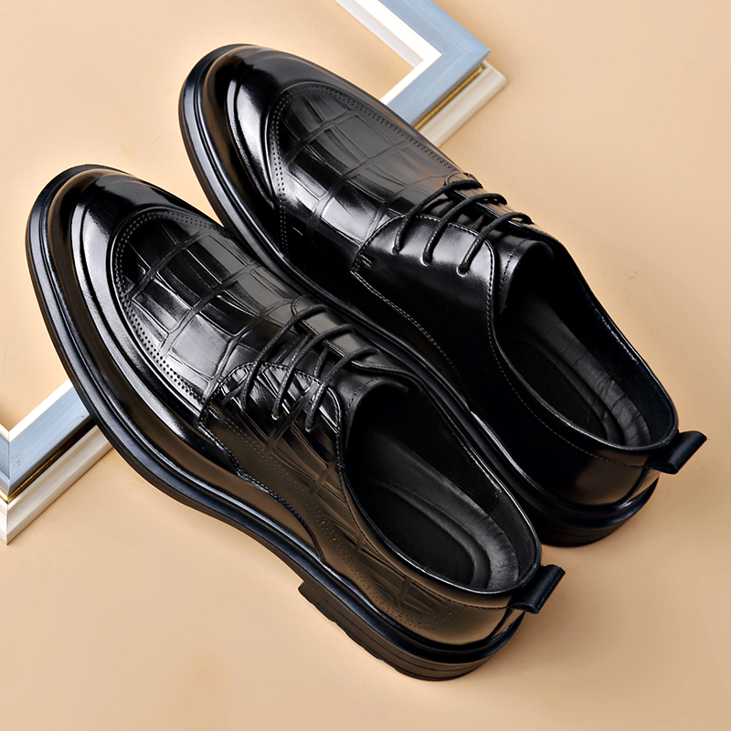 أحذية جلدية رسمية فاخرة للرجال - مراجعة Formal Men Daily Wear Footwear وسعره