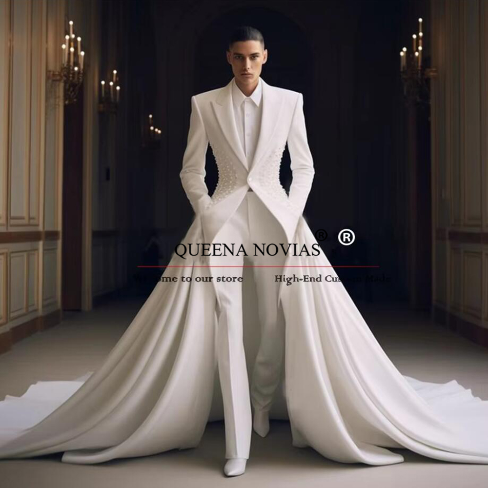 بدلات رجالية أنيقة من اللؤلؤ م - مراجعة Formal Wear Jersey For Men وسعره