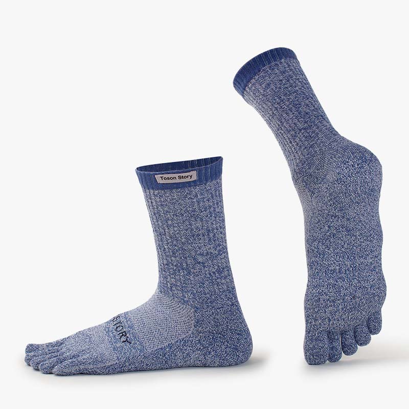 ميرينو الصوف خمسة أصابع جوارب  - مراجعة Sock Garter Men وسعره