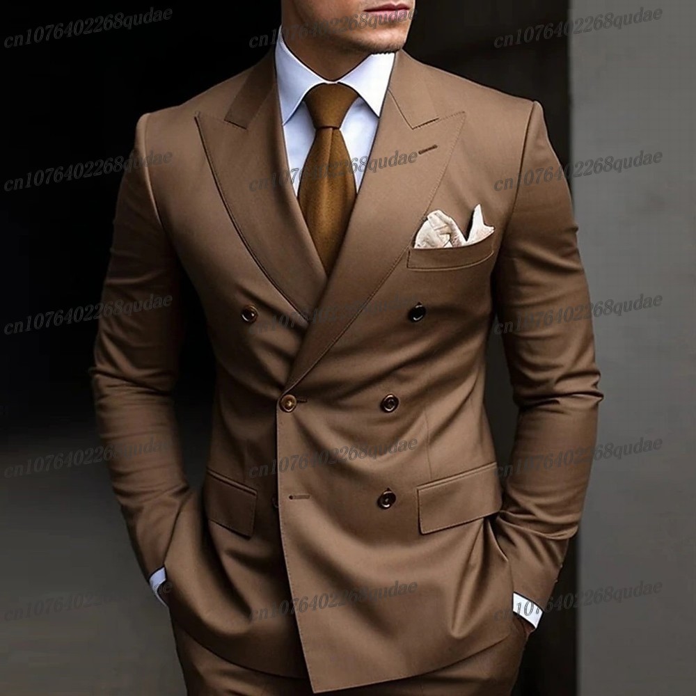 البني مناسبة رسمية الرجال دعوى - مراجعة Formal Wear Jersey For Men وسعره