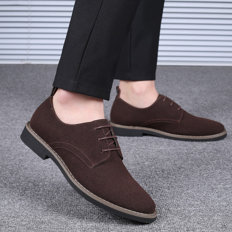 أحذية أكسفورد رجالية من الجلد  - مراجعة Formal Men Daily Wear Footwear وسعره