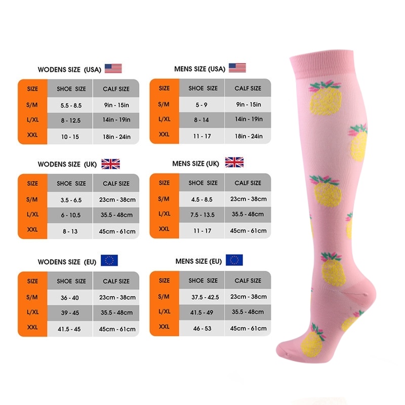 S-XXL 3 أزواج شحن مجاني ممرضة  - مراجعة Sock Garter Men وسعره