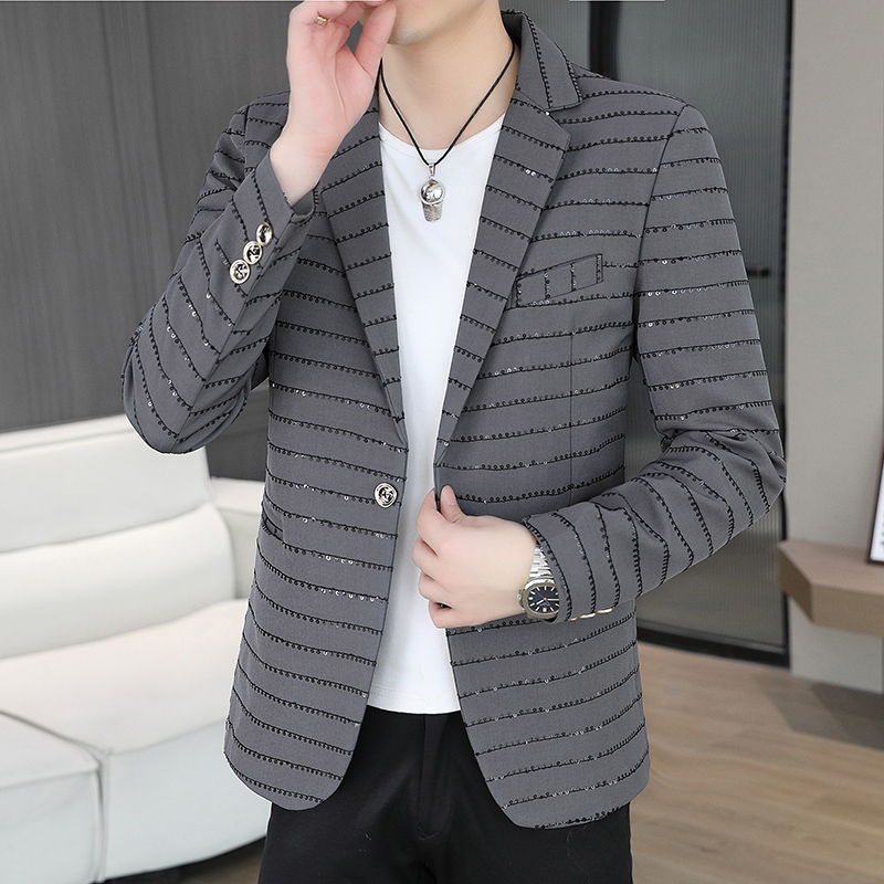 بليزر رجالي جديد بتصميم ألماس  - مراجعة Men'S Style Formal Wear وسعره