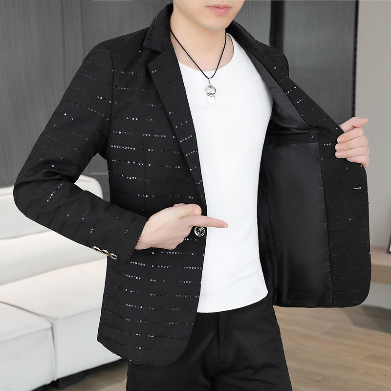 بليزر رجالي جديد بتصميم ألماس  - مراجعة Men'S Style Formal Wear وسعره